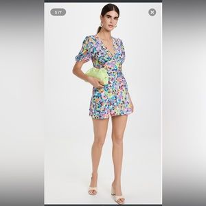 STAUD NWT MINI MILLA DRESS